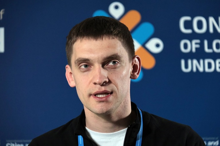メリトポリのフェドロフ市長/Eugen Kotenko/Ukrinform/Future Publishing/Getty Image